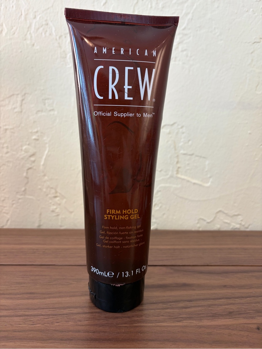 American Crew Firm Hold Styling Gel 13.1 oz Alcohol-Free Men’s Hair Gel